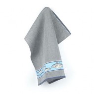 Theedoek - Vissen - Donker Blauw